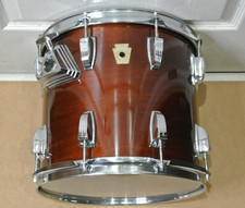 1980s LUDWIG USA SUPER CLASSIC 12" TOM in MAHOGANY STAIN for YOUR DRUM SET K806