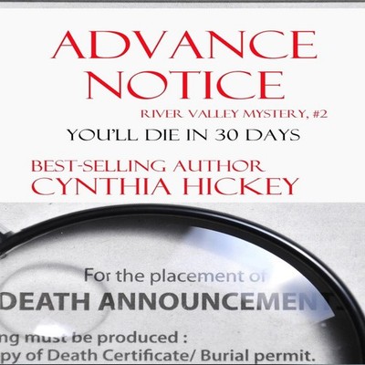 Advance Notice Cynthia Hickey Paperback Winged Publications