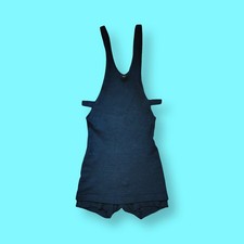 Vintage 1920s Jantzen Black Wool Swimsuit Antique Bathing Suit Beach Swimwear S