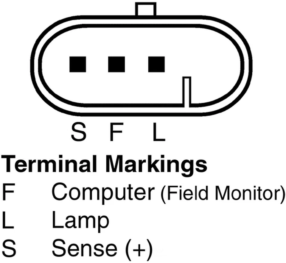 Alternador compatible con Pontiac Montana VISION-OE 2002-2005 Foto 2 de 4