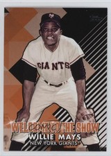 2022 Topps Series 1 Welcome to the Show Black /299 Willie Mays #WTTS-47 HOF 1rb9