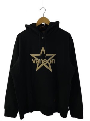 VANSON Hoodie, XXL, Cotton, Black, NVSZ-814