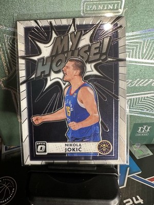 2020-21 Panini Donruss Optic My House Nikola Jokić Plus Bonus Card