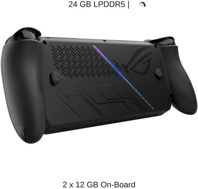 ASUS ROG Ally X 7  FHD 120Hz Gaming Handheld, AMD Ryzen AI Z2 Extreme (8C/16T, U