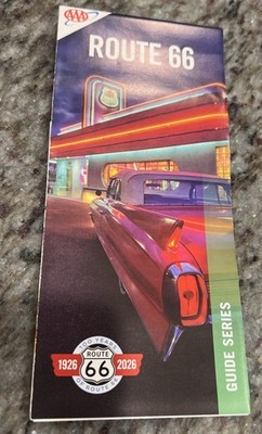 AAA Route 66 Guide Series 100 Years Map