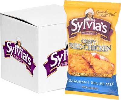 Sylvia s Crispy Fried Chicken Mix, Seasoning Mix for  Crispy Fried Chicken to