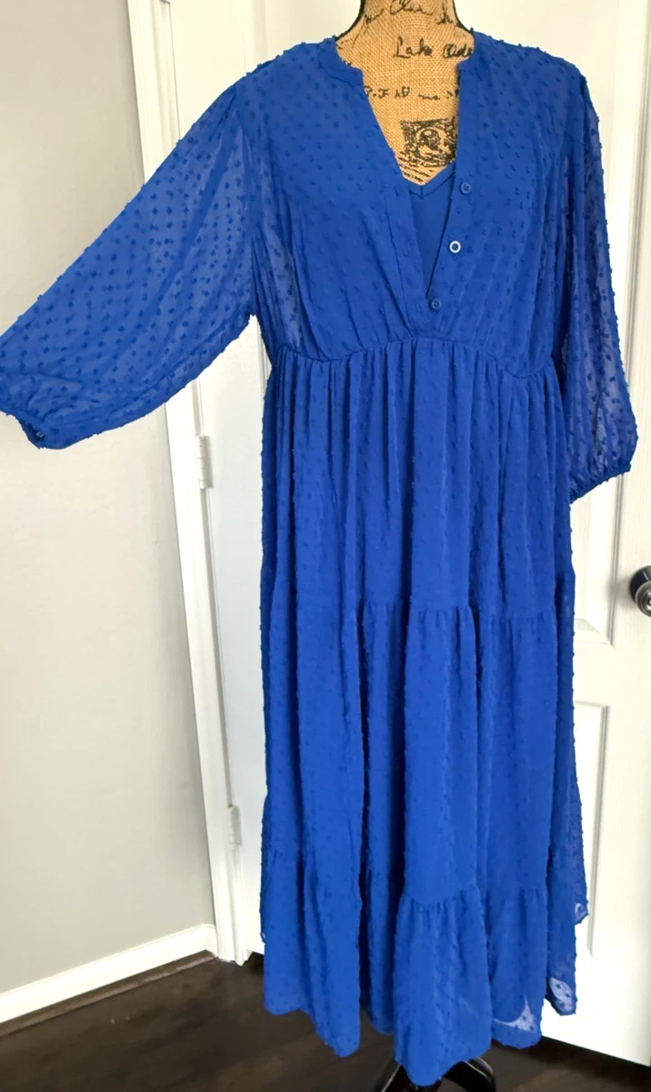 sachin and babi light blue dress Edikted Kandy Backless Beaded Mini Dress