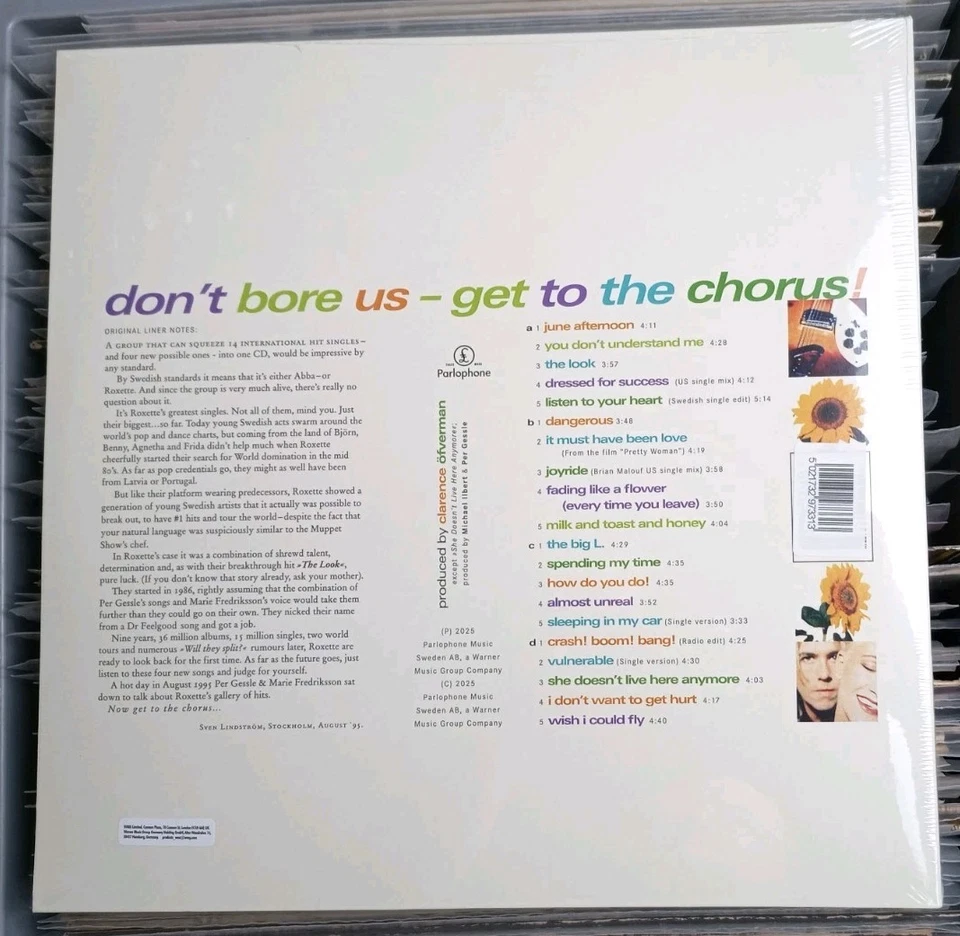 Roxette - Don't Bore Us - Get to the Chorus! 30th Anniversary /Purple Vinyl 2 LP - Bild 2 von 3