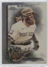 2022 Topps Allen & Ginter Chrome Refractor Charlie Blackmon #236 12w7
