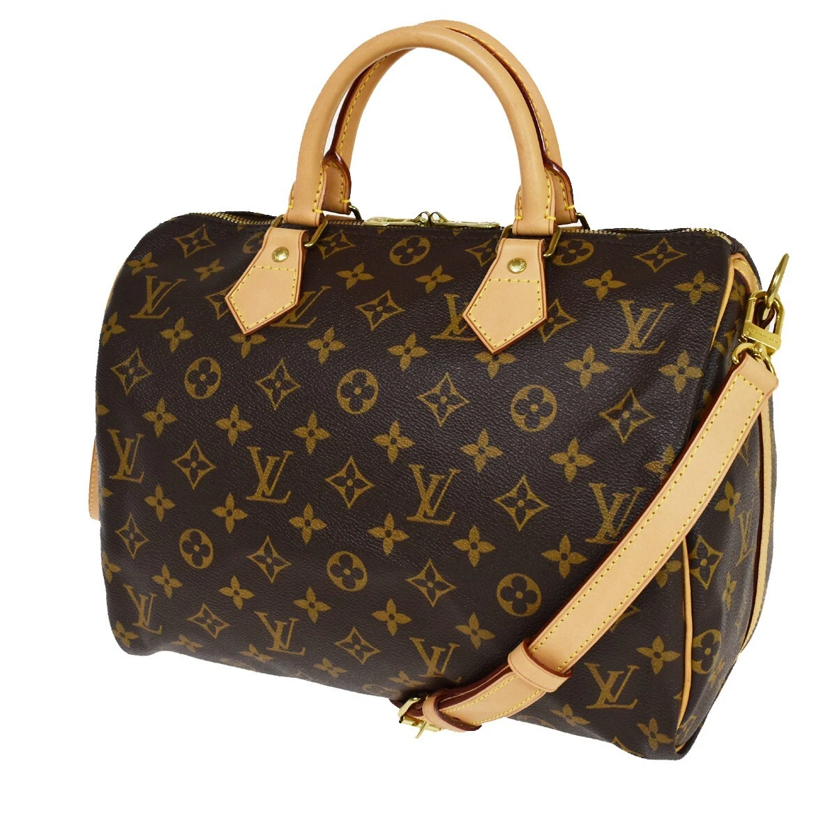 Authentic Louis Vuitton Speedy Bandouliere 30 Monogram Pre-owned Free  Shipping