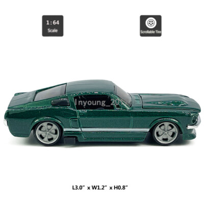 1967 Ford Mustang GT Toy Car 1:64 Diecast Model Car Boys Toys