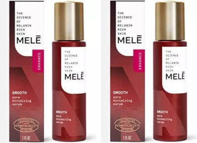2 Pack- MELE' ENHANCE Smooth Pore Minimizing Serum 1 fl oz
