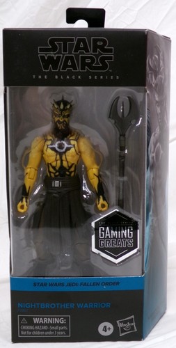 Hasbro Star Wars Black Series Nightbrother Warrior 6" Figur Neu Versiegelt