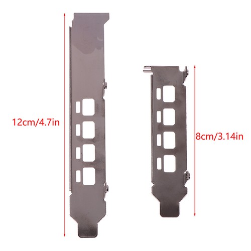 Low/High Profile Bracket 4DP Baffle Port For AMD FirePro W4100 Graphic VideoCard - Bild 4 von 13