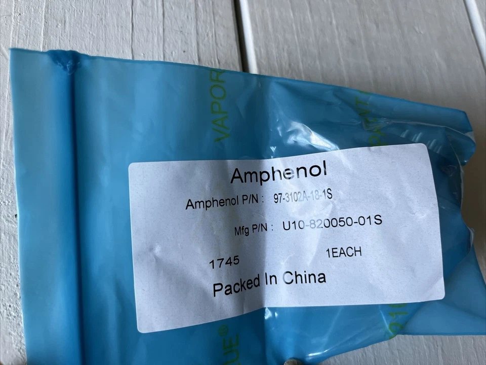 AMPHENOL 97-3102A-18-1S Circular Connector  Straight Plug 10 Contact NEWOLDSTOCK - Image 2 of 4