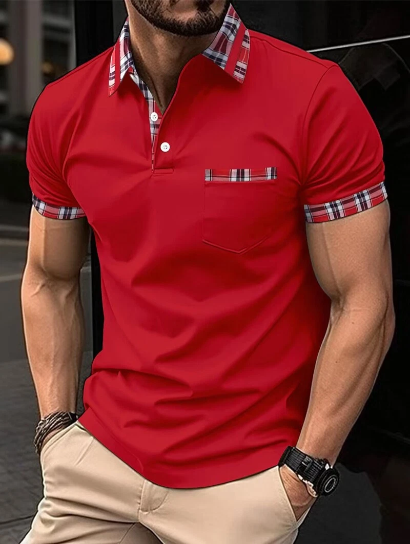 Red golf t shirt discount