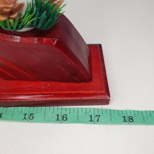 vintage christmas candlebridge lights wooden frame 1992 premier origional box - Picture 7 of 9