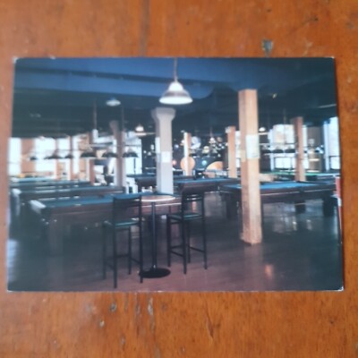Corner Pocket Cafe, Pool, Billiards Club, Toronto. Zoom Promo Postcard, Unposted