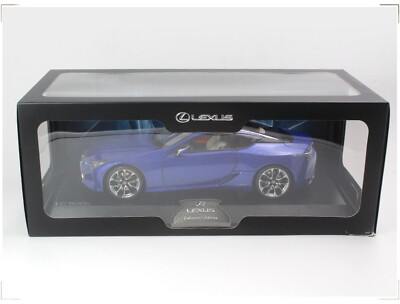 LEXUS LC500h Structural Blue ミニカー ミニカー LEXUS LC500h Structural Blue 1/18 Dealer Edition Lexus LC