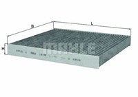Mahle Innenraumfilter Aktivkohle FüR Skoda Fabia Iii,Kodiaq,Octavia Iii,Rapid