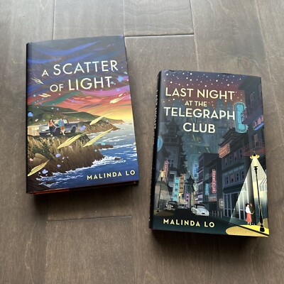 Illumicrate SIGNED Malinda Lo Last Night at Telegraph Club & A Scatter of Light