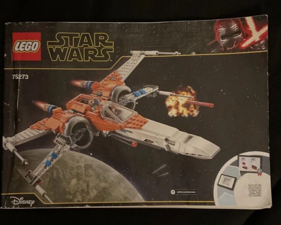 LEGO 75273 Star Wars Instruction Manual ONLY Poe Dameron X-wing Fighter