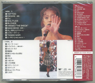 Akina Nakamori 2CD AKINA EAST LIVE INDEX 23 2022 LACQUER MASTER