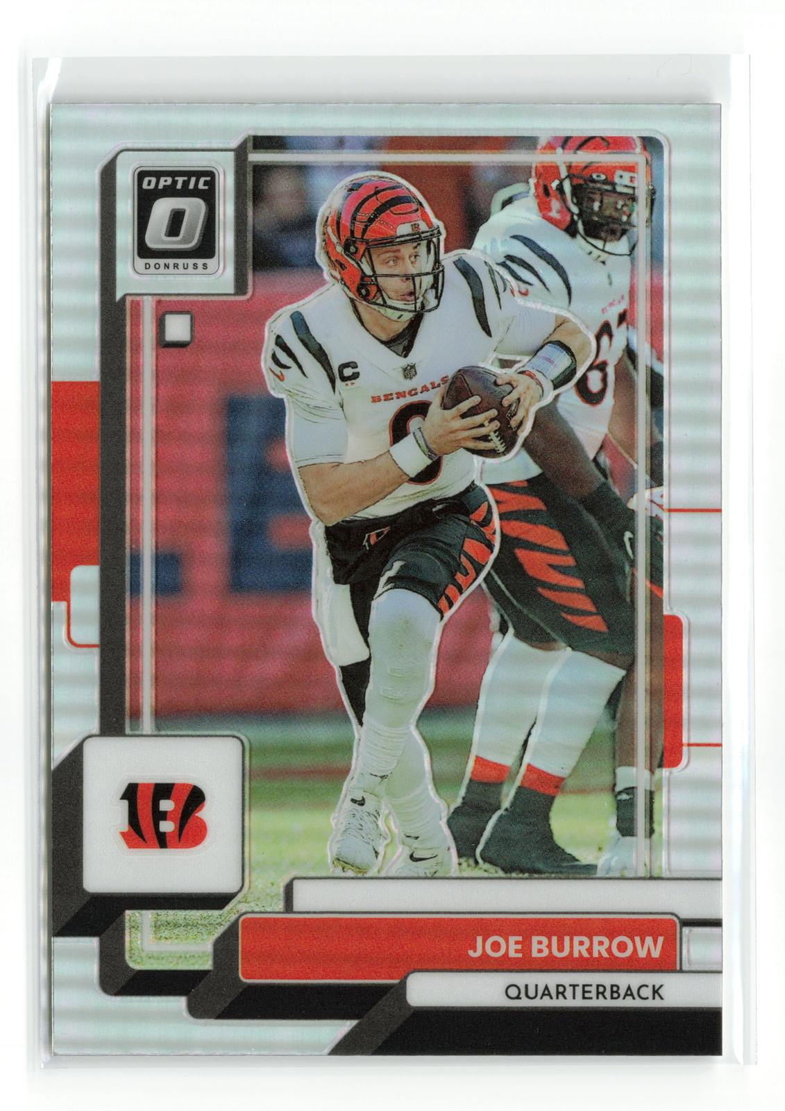 JOE BURROW #39 2022 PANINI DONRUSS OPTIC BENGALS SILVER