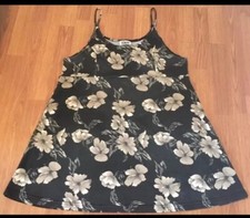 Fashion Exit Women’s Dress Size 3XL XXXL Floral Waist Tie Lightweight *Flaw*