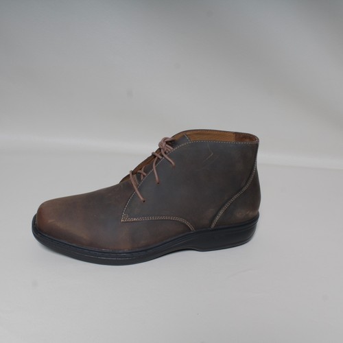 Mens Dr Comfort Ruk Size 11 Wide EE Brown Leather Chukka Boot 7920 | eBay