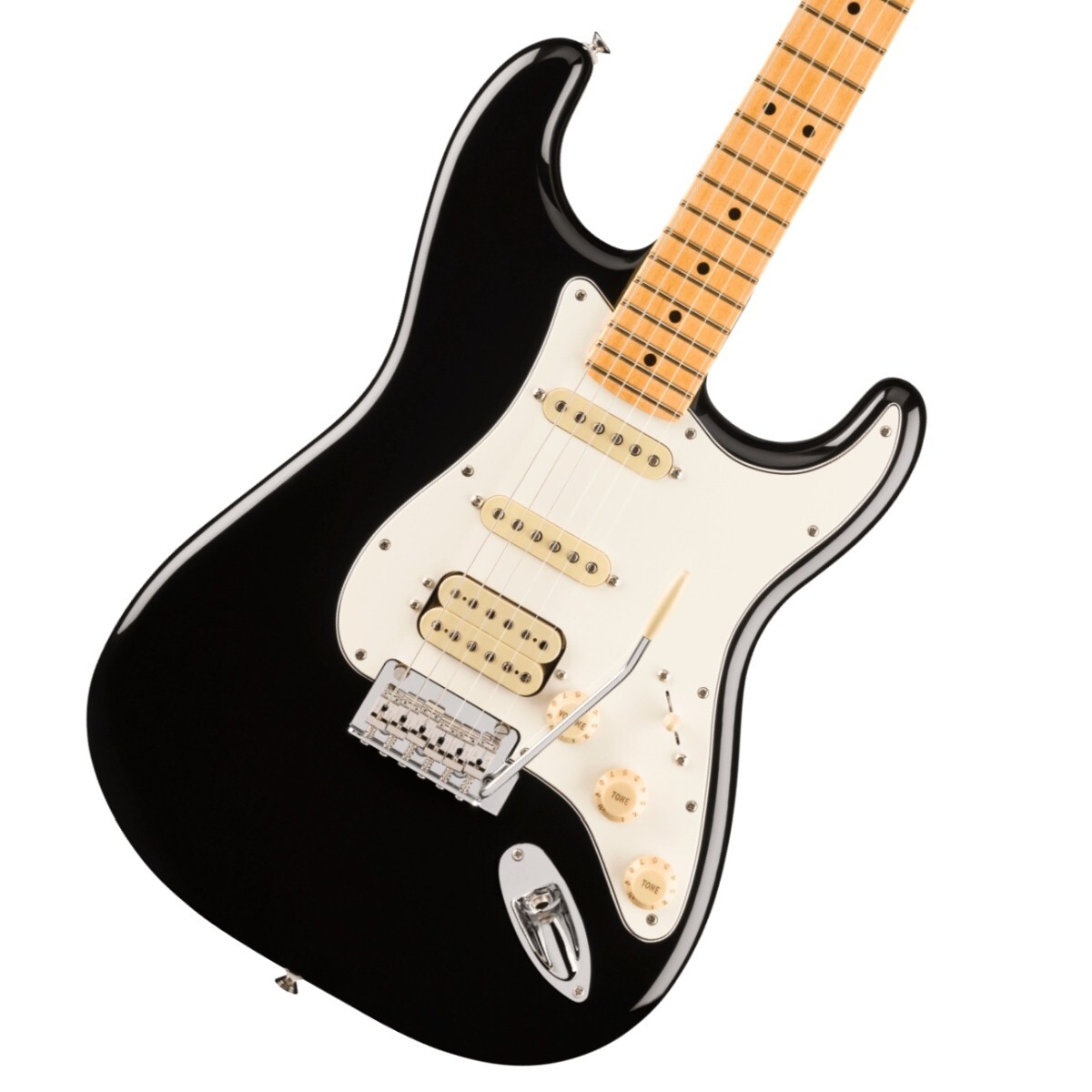 Fender Player II Stratocaster HSS Maple Black Electric Guitar