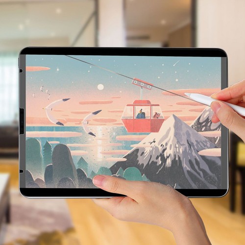 For iPad Pro 12.9/11/10.59.7''inch Tablet Magnetic Like Paper Screen Protector - Picture 6 of 11