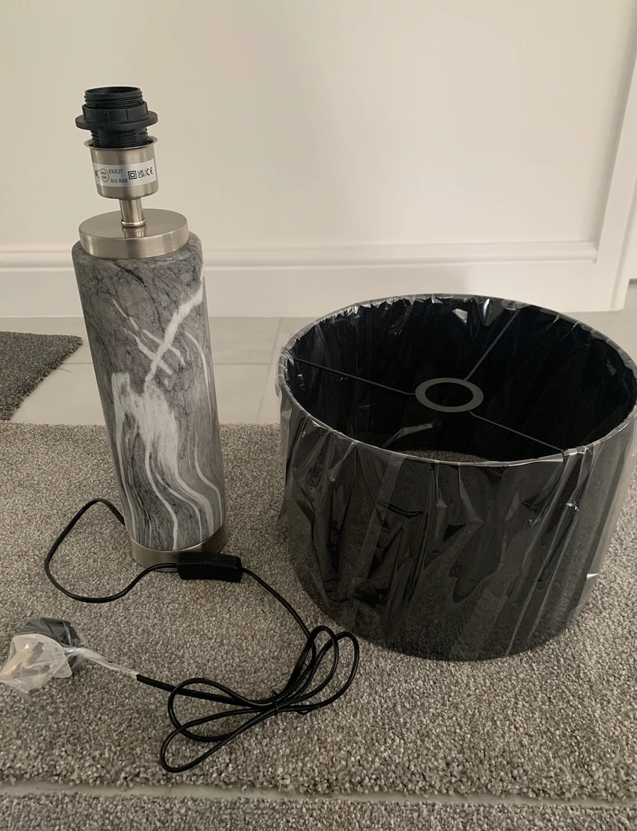 Dunelm cheap marble lamp