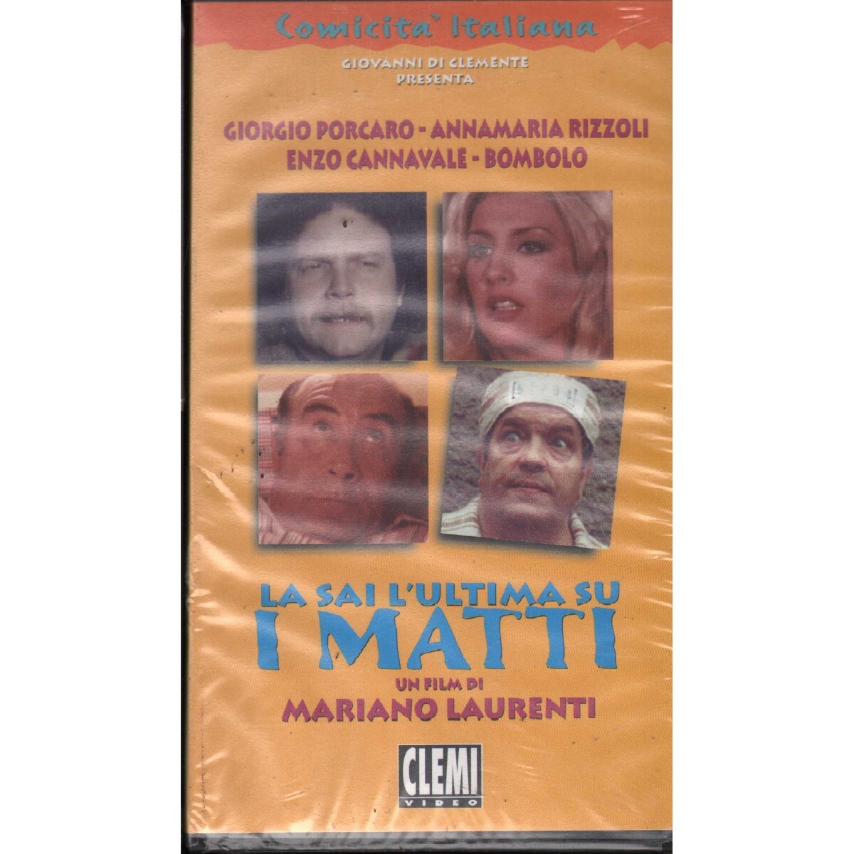 La Sai L' Ultima Sui Matti VHS Mariano Laurenti Univideo - CM85012 Sealed