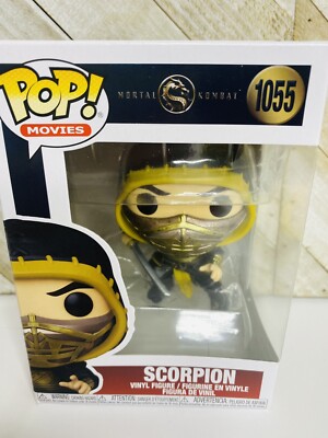 Funko Pop ! Movies - Scorpion - Mortal Kombat - Chase - 1055