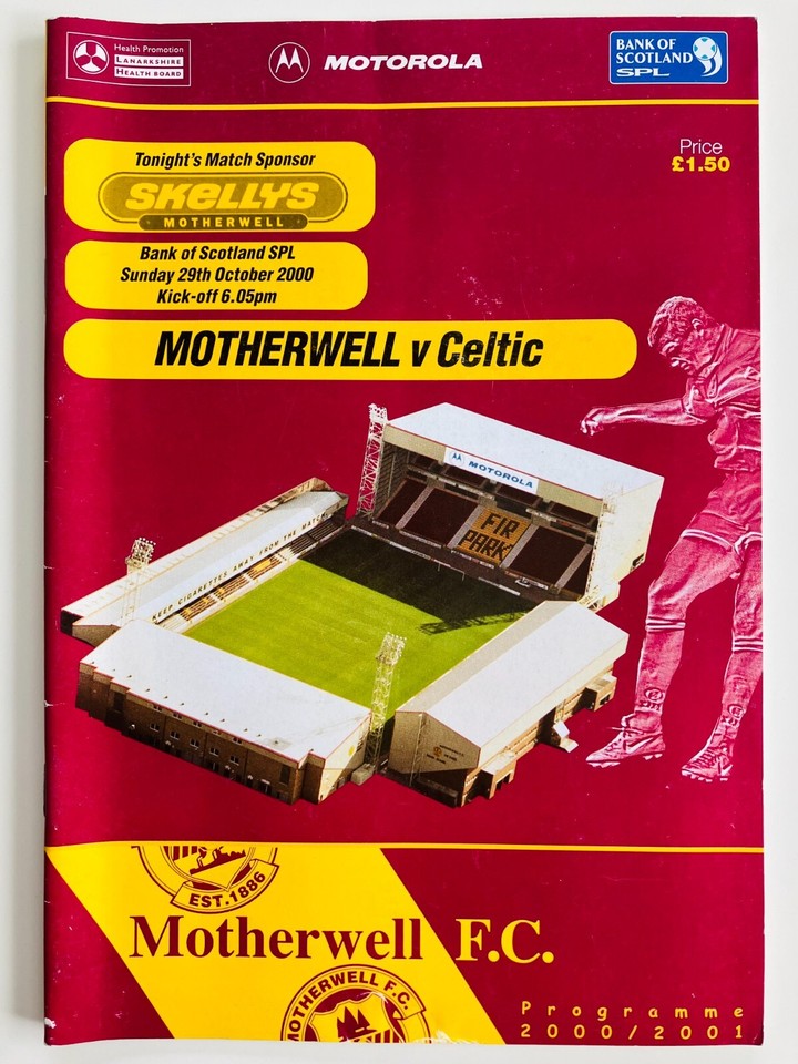 PROGRAMME MATCH CELTIC GLASGOW v BSC YOUNG BOYS du 29/09/1993