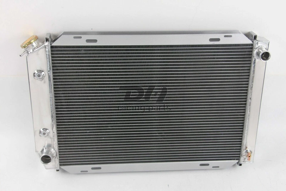 Kit de radiador + cubierta + ventilador de 4 filas para Ford Mustang LX/GT/SVT Mercury Cougar 1979-1993 Foto 3 de 4