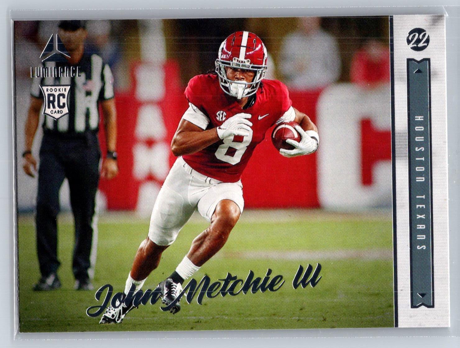 2022 Panini Luminance #193 John Metchie III