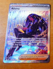 POKEMON FLAMMES OBSIDIENNES CARD SECRETE HOLO CARTE Alisma 226/197 FR OBF NM