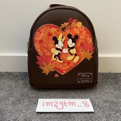Loungefly Herbst Disney Mickey & Minnie Mini Rucksack BoxLunch