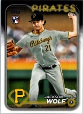 2024 Topps Series 2 Jackson Wolf Rookie Pittsburgh Pirates