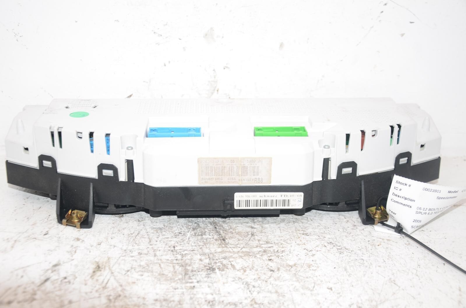 2006 BENTLEY CONTINENTAL FLYING SPUR Speedometer Instrument Gauge Cluster 124k