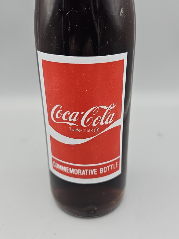 KENTUCKY DERBY 1983 Horse Racing 10oz Coca Cola Glass Bottle Full eBay