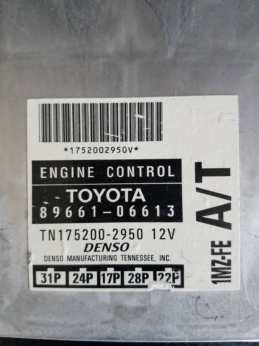 98 TOYOTA CAMRY LEXUS ES300 Electronic Control Module, ECU, ECM 