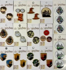 HARRY POTTER Buttons Shank or 2-Hole ~ Wide Variety ~ YOU CHOOSE!
