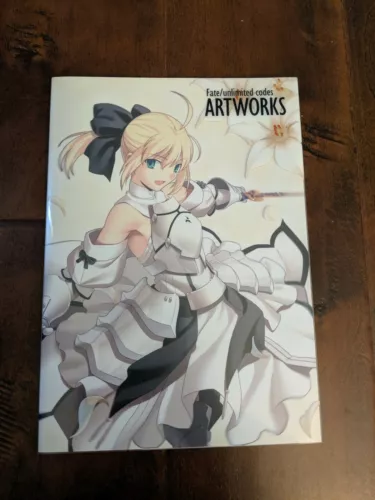 FATE UNLIMITED CODES Art Works Material Illustration PSP Book Fanbook