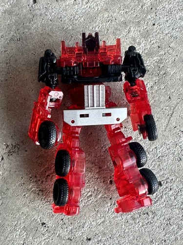 Takara TRANSFORMERS OPTIMUS PRIME ENERGON IGNITERS SPEED Japan Fire Red Clear - Picture 4 of 12