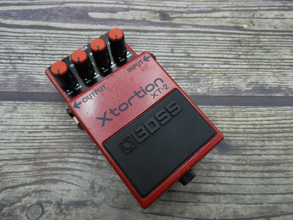 BOSS XT-2 Xtortion Distortion Guitar effect pedal 1996 from japan