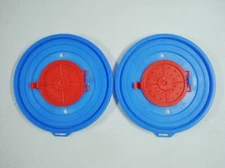 2 Fish Bait Bucket Lids Fairview Plastics 5 6 Gallon Lid Fishing USA Ga