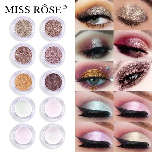 Diamond Shimmer Sparkle Eye shadow Minerals Highlight Sequin Glitter Eyeshadow